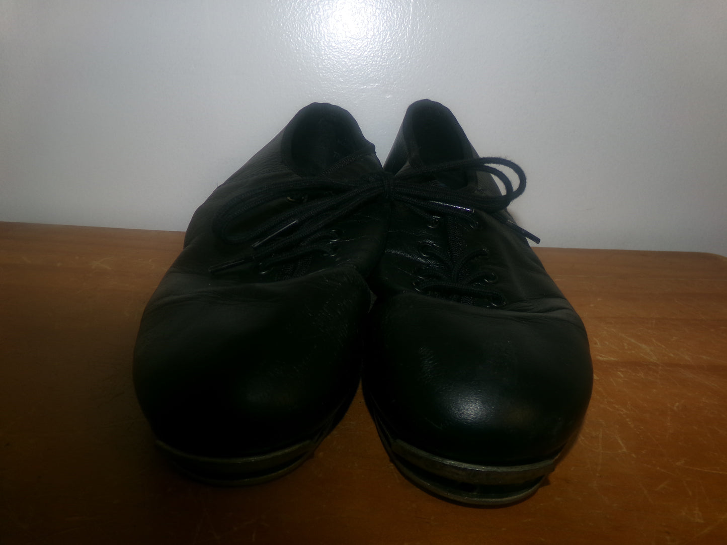 Pre-Owned Clogging Shoes Steven Stompers Adult 6M Oxford Leather Split Sole