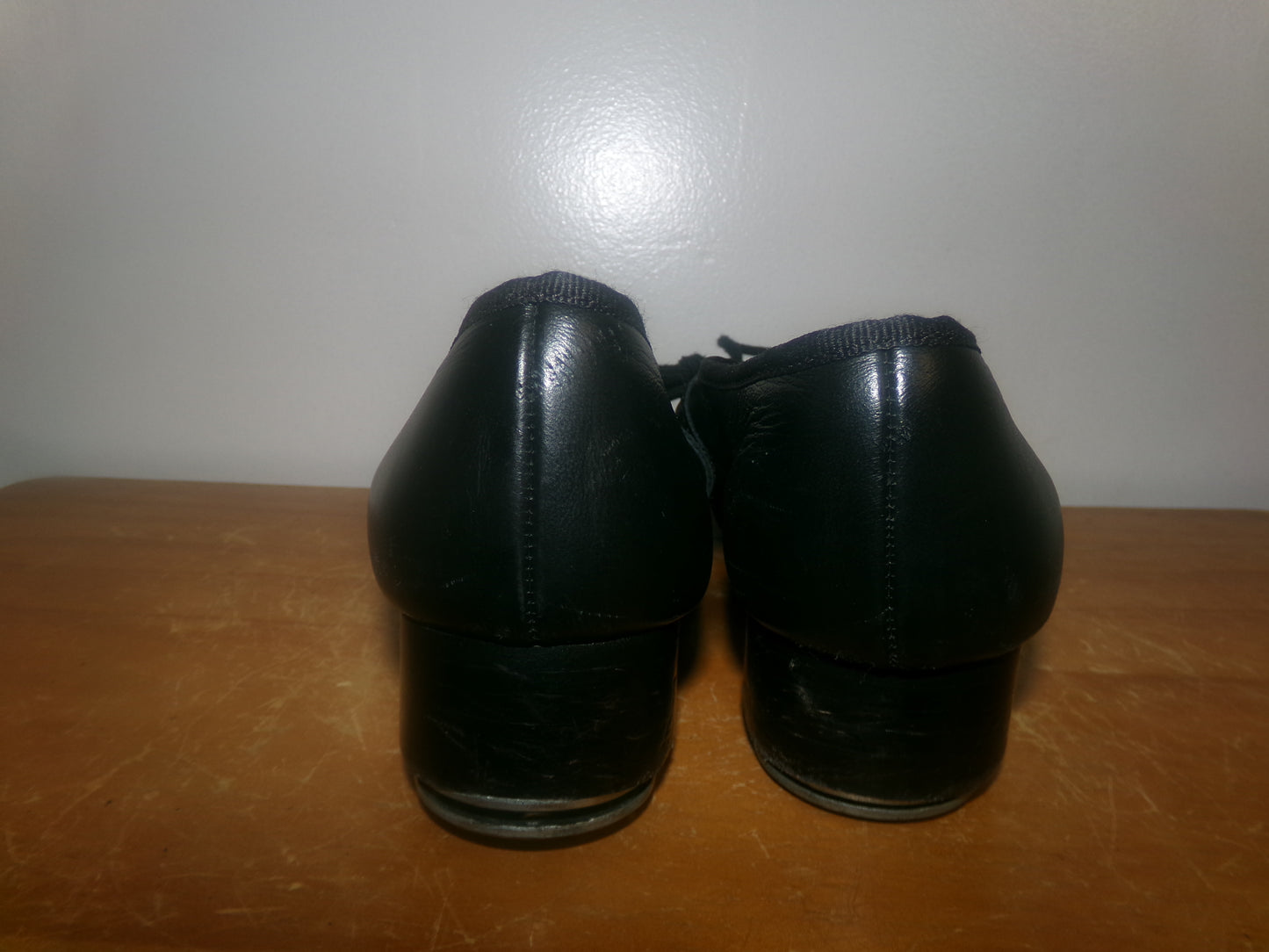 Pre-Owned Clogging Shoes Steven Stompers Adult 6M Oxford Leather Split Sole