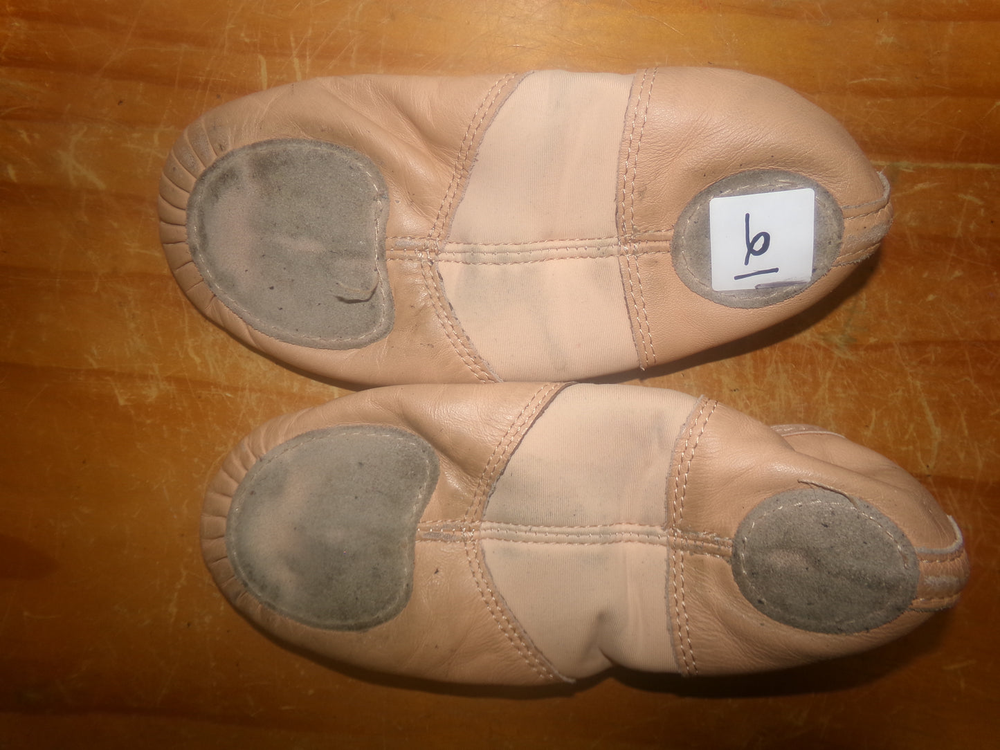 Pre-Owned Ballet Shoes Revolution 150 Pink Adult 6M Leather Split Sole Stretch