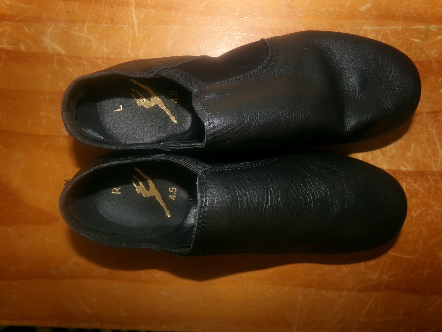 Pre-Owned Jazz Shoes Generic Adult 4.5M Slip On Leather Split Sole