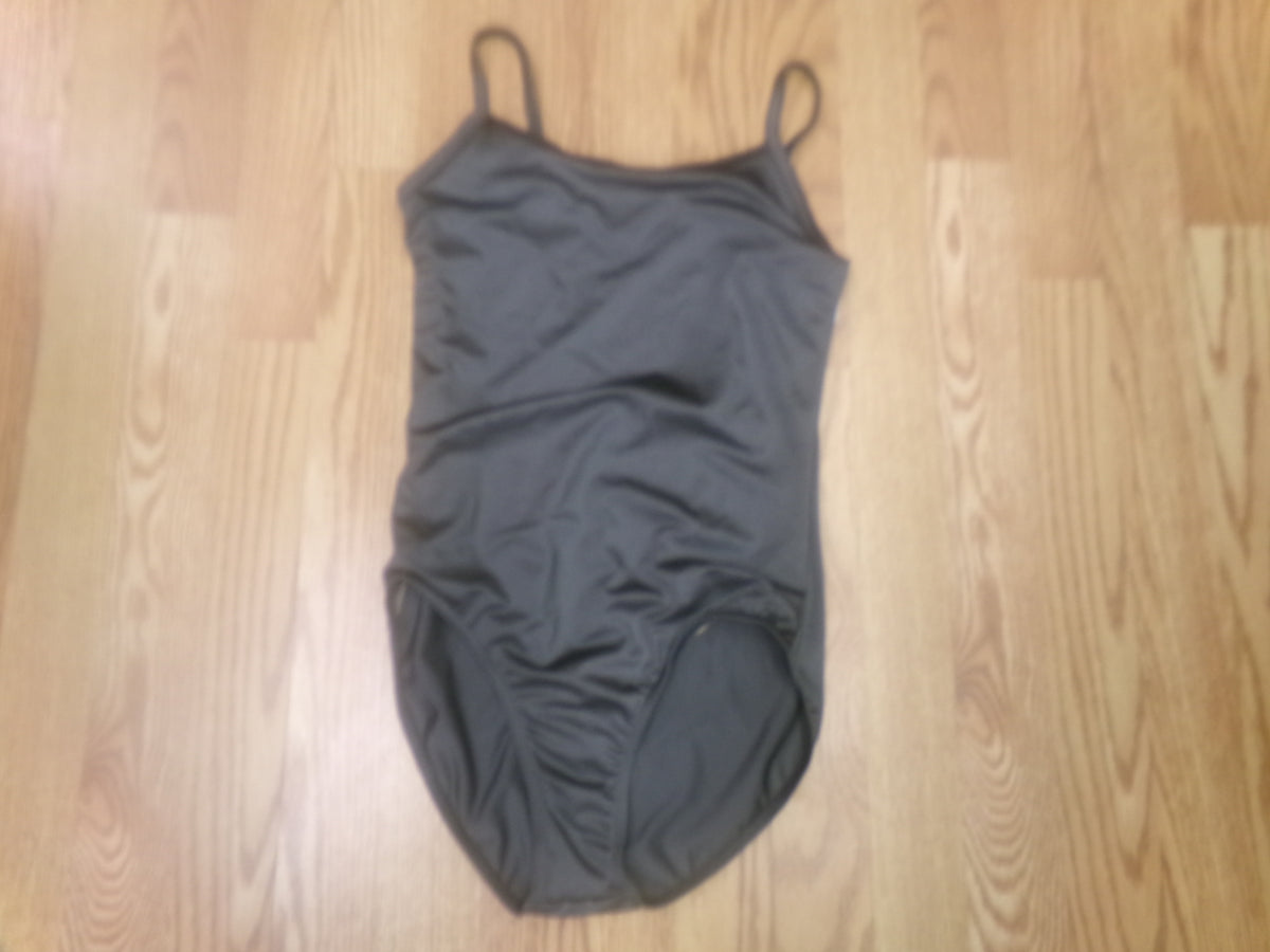 Pre-Owned Leotard Weissman 14574 Cami Leotard Gray Small Adult Ballet Jazz