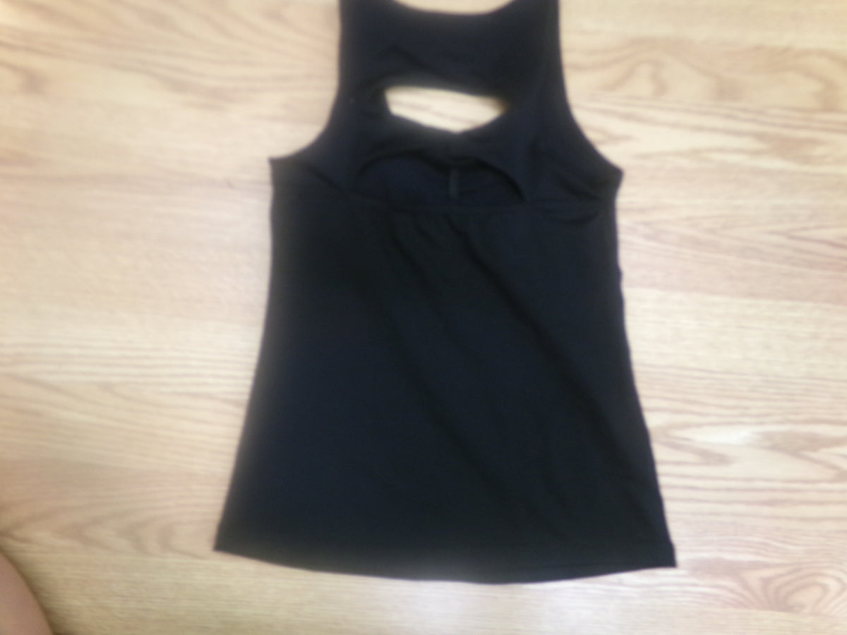 Pre-Owned Top So Danca Black Small Adult Jazz Tap Modern