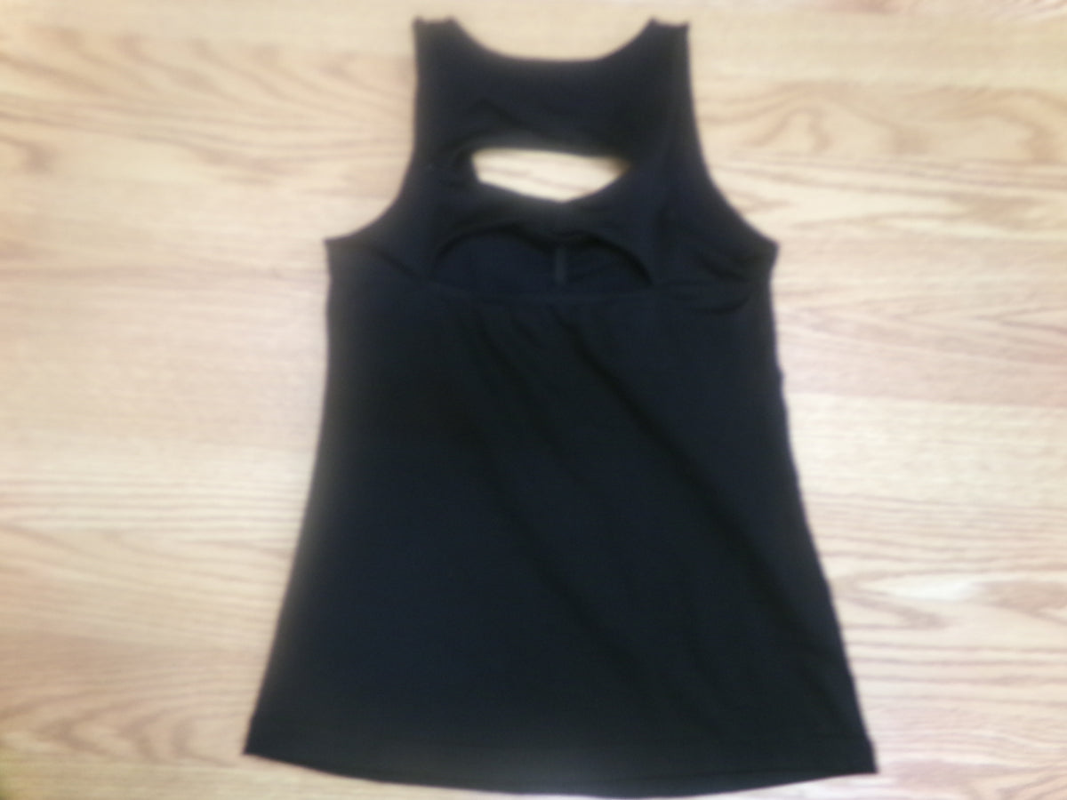 Pre-Owned Top So Danca Black Small Adult Jazz Tap Modern