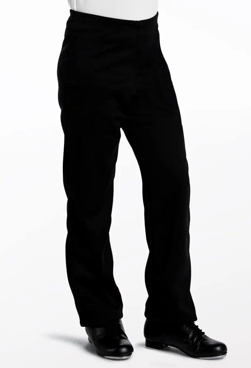 Pre-Owned Jazz Pants Weissman 11456 Large Child Black Costume Tap