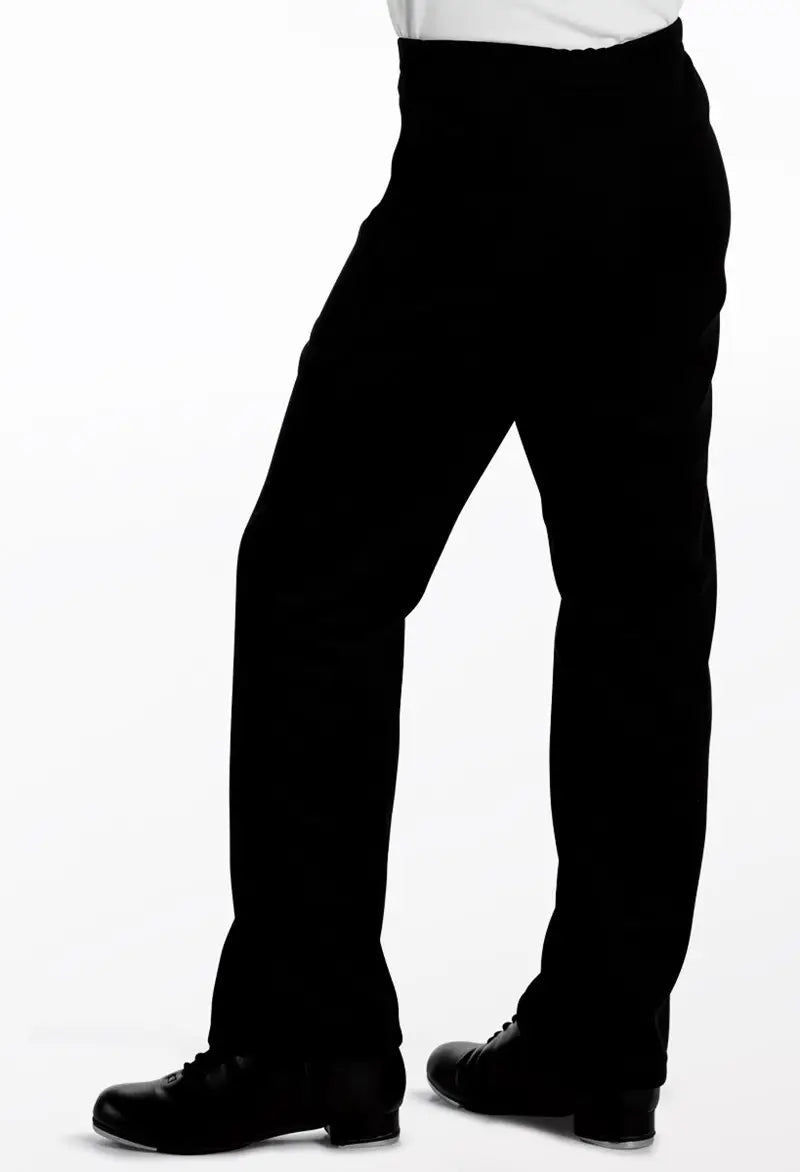 Pre-Owned Jazz Pants Weissman 11456 Large Child Black Costume Tap