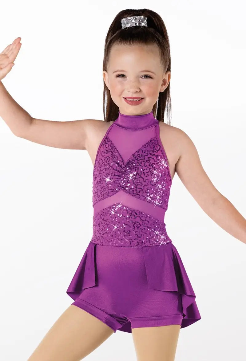 Pre-Owned Costume Weissman 11974 Large Child Purple Jazz