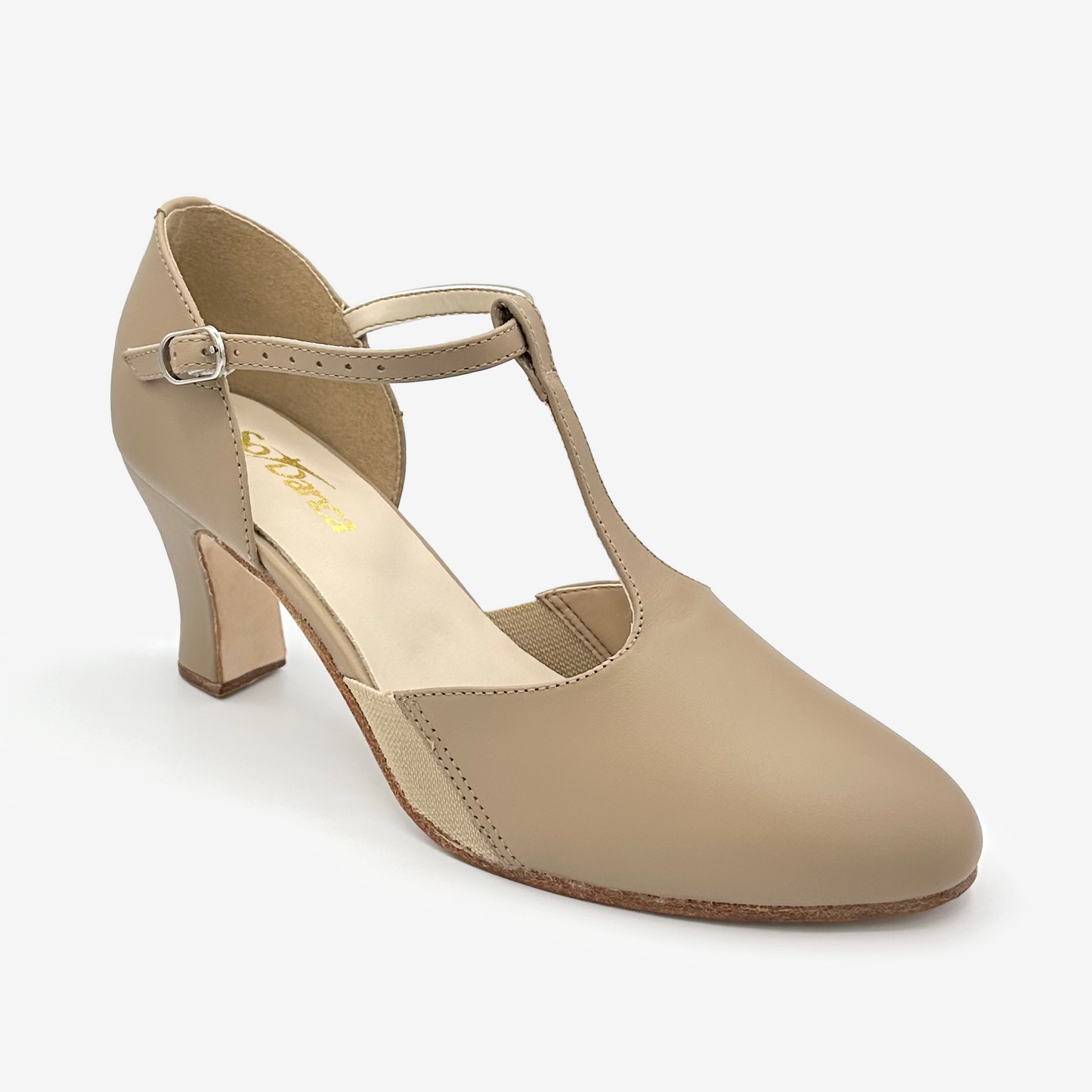 NEW Jazz Shoes So Danca Adult Sizes Character Leather T-Strap Leather