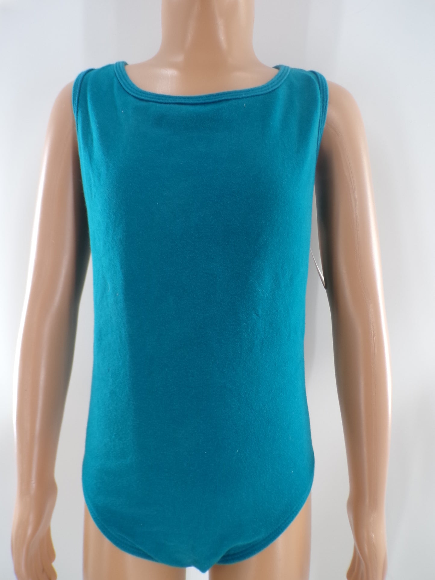 Pre-Owned Leotard Luna Una   Intermediate Child Teal  Ballet Tap Jazz
