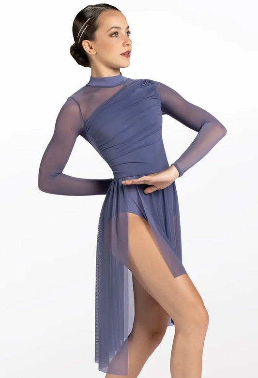 Pre-Owned Costume Weissman 12994 Medium Adult Blue Pink Contemporary