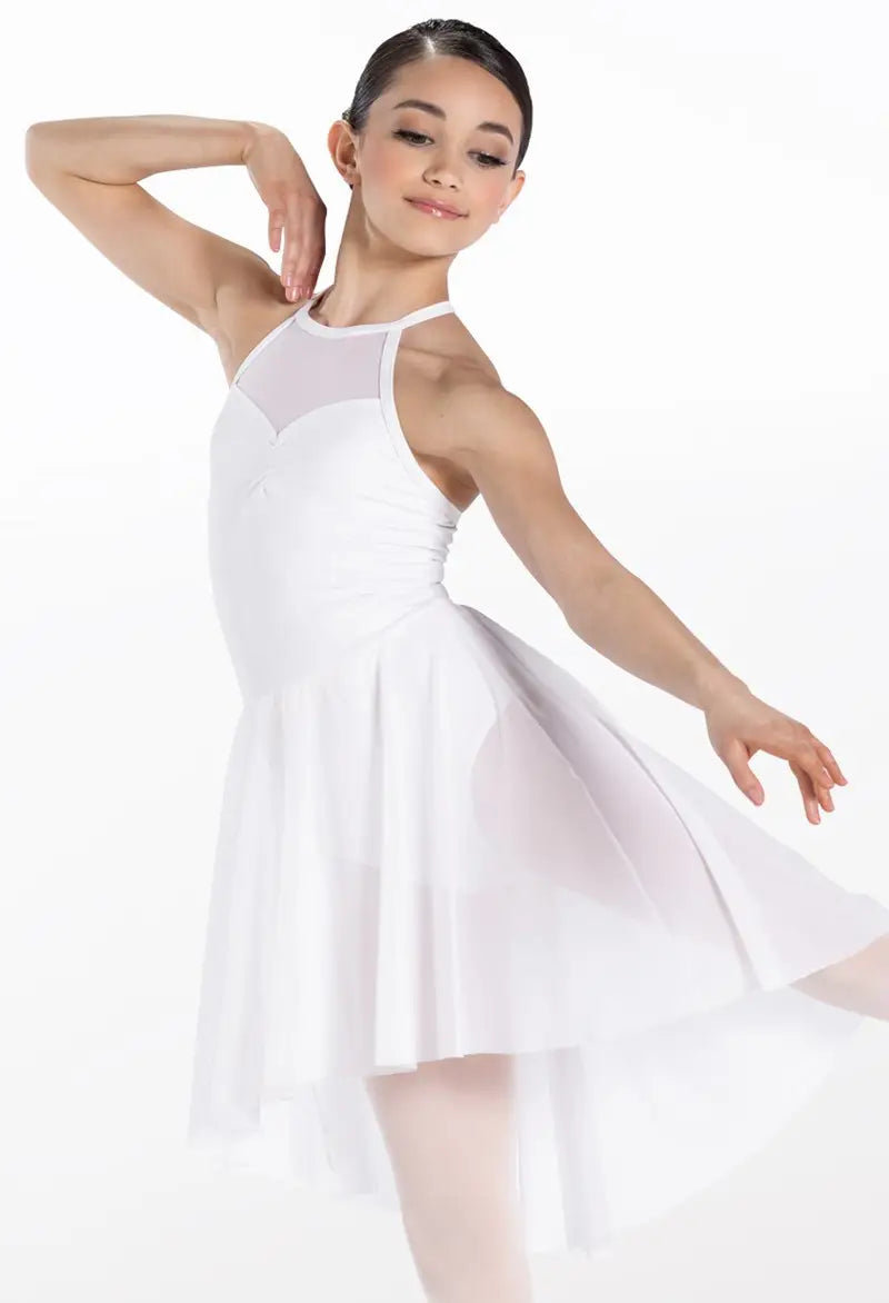 Pre-Owned Costume Weissman 13359 Small Adult White Flowy Dress Contemporary