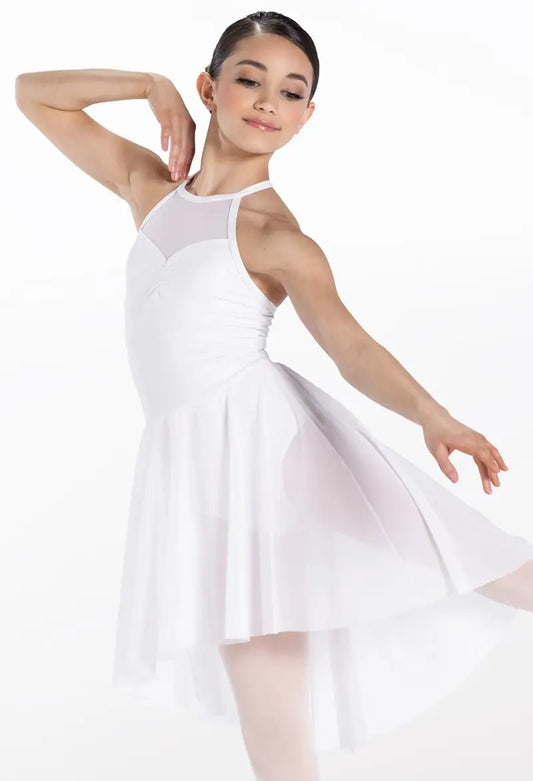 Pre-Owned Costume Weissman 13359 Small Adult White Flowy Dress Contemporary