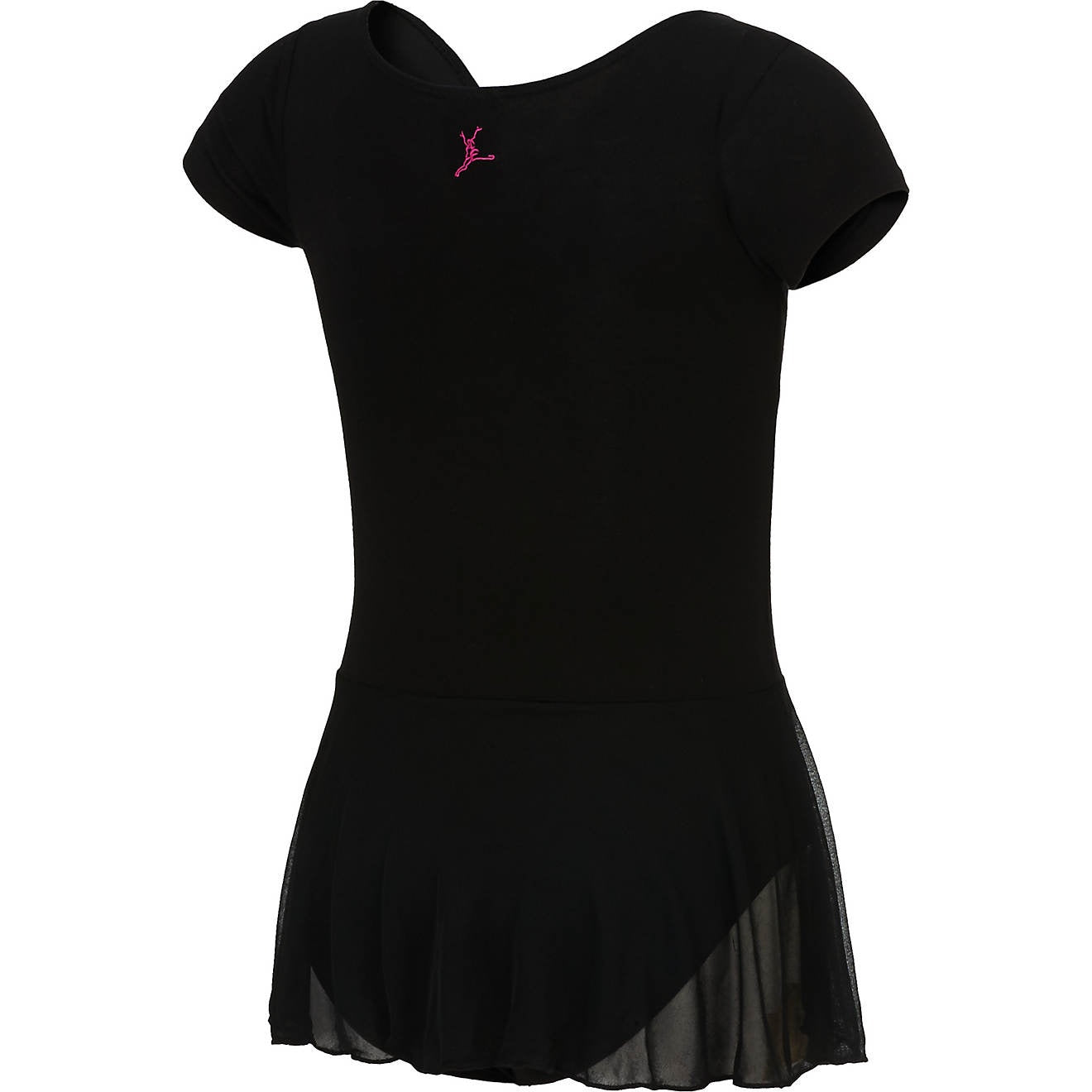 Pre-Owned Leotard Dress Capezio  FS6533C Small Child Black  Ballet Tap