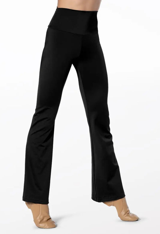 Pre-Owned Flare Leggings Balera 15230 XS Adult Black Jazz Tap