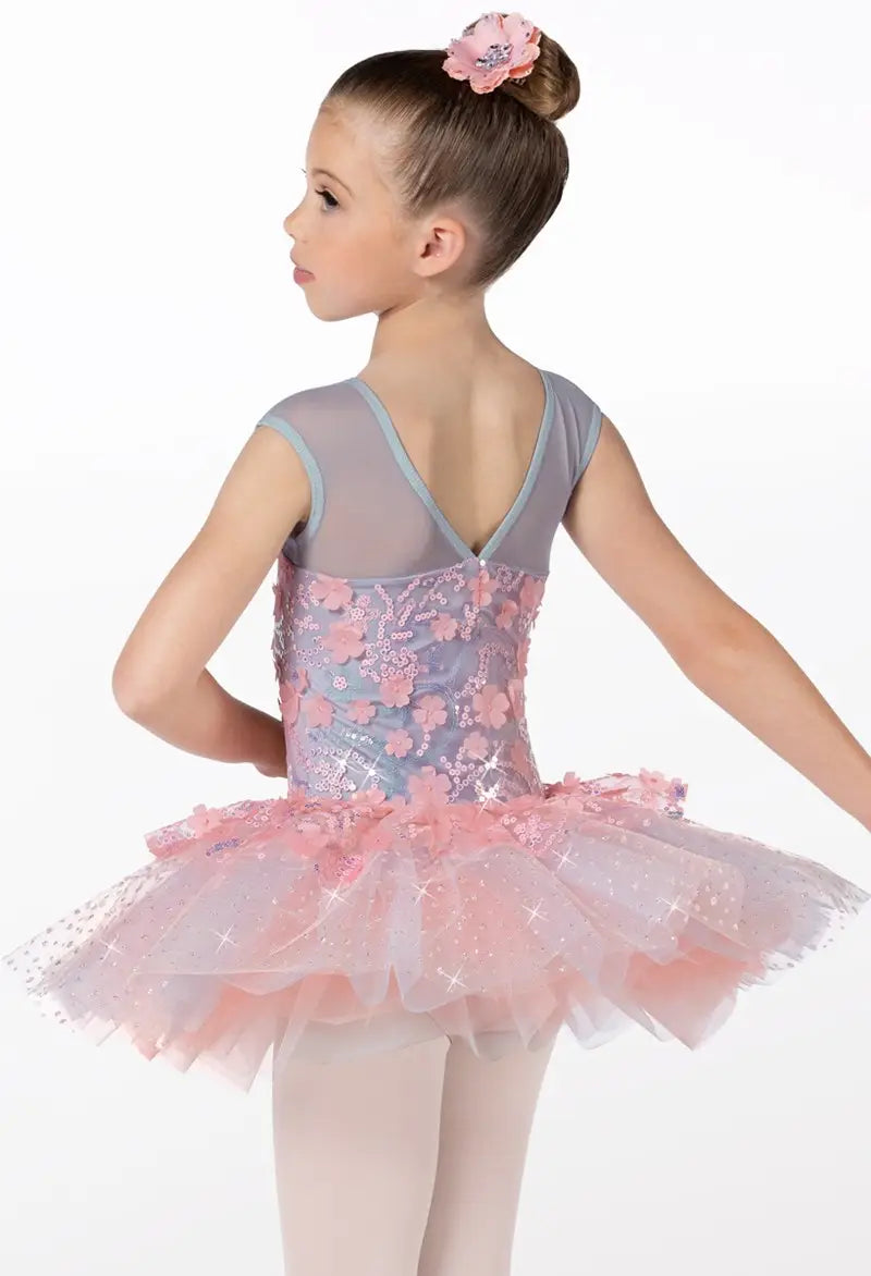 Pre-Owned Costume Weissman 14394 Small Child Light Pink Ballet Sequin