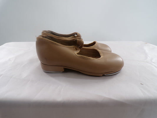 Pre-Owned Tap Shoes Capezio Toddler 8.5W Tyette Man Made Elastic Student