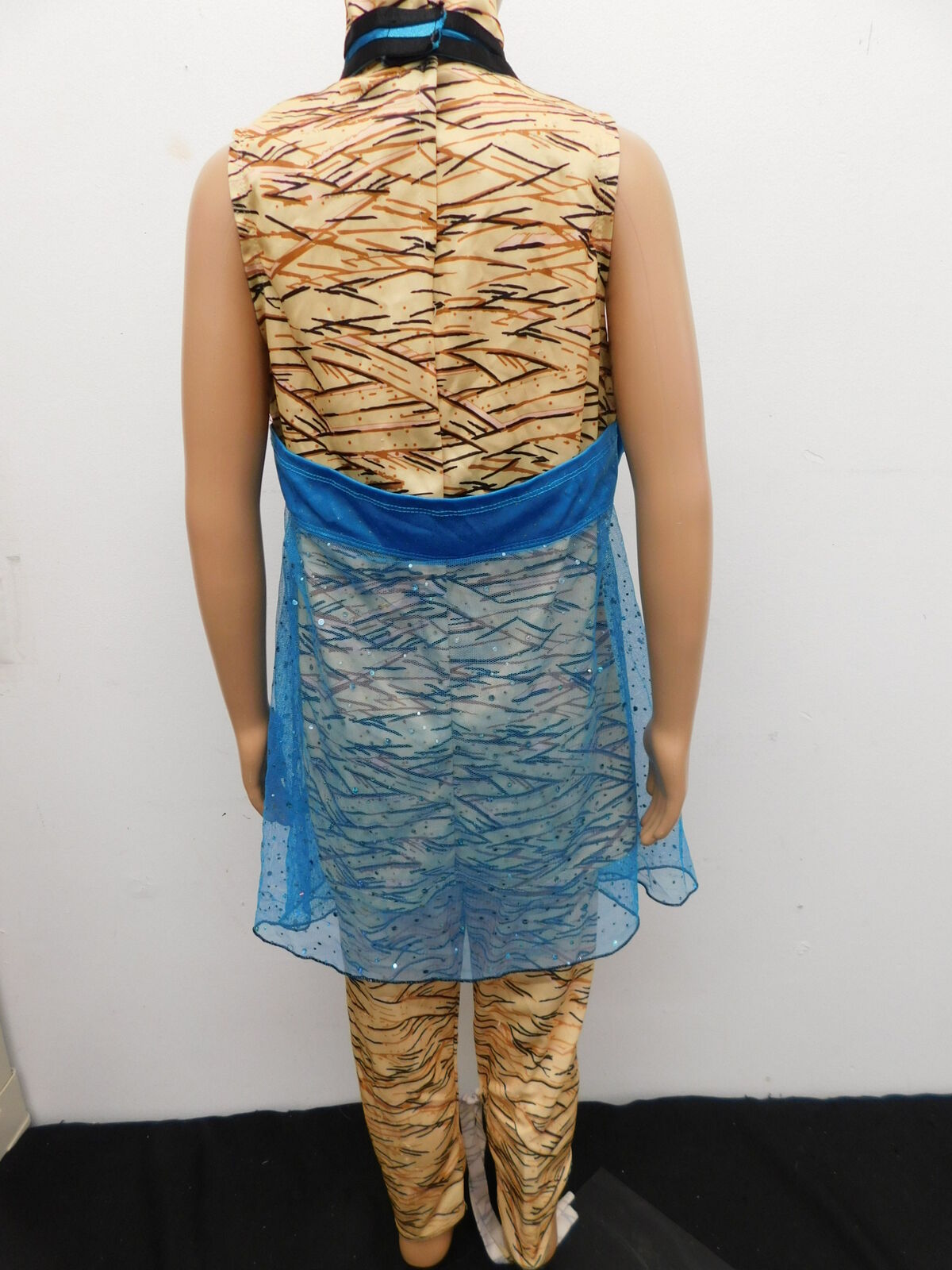 Pre-Owned Costume Unbranded   Medium Child Turquoise  Jazz