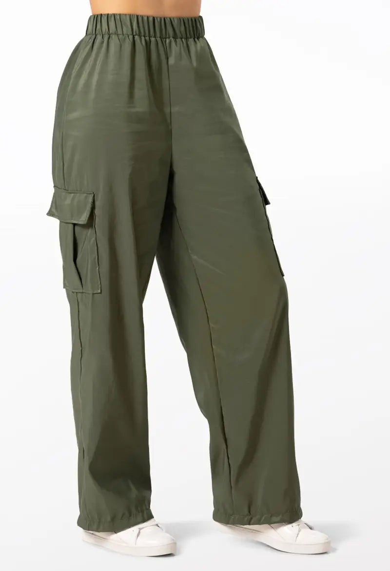 Pre-Owned Cargo Pants Weissmans 14548 Medium Adult Olive Green Hip Hop jazz (Copy)