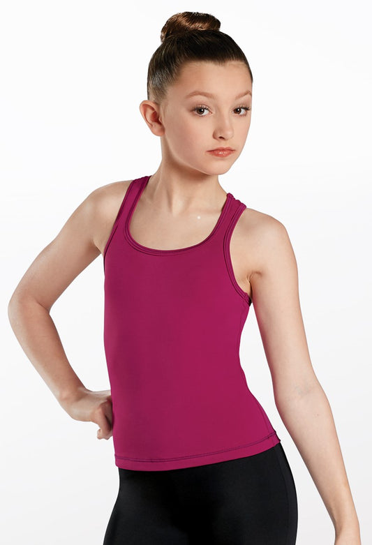Pre-Owned Top Balera  MT12464 Adult Sizes Teal or Pink  Gymnastics Jazz