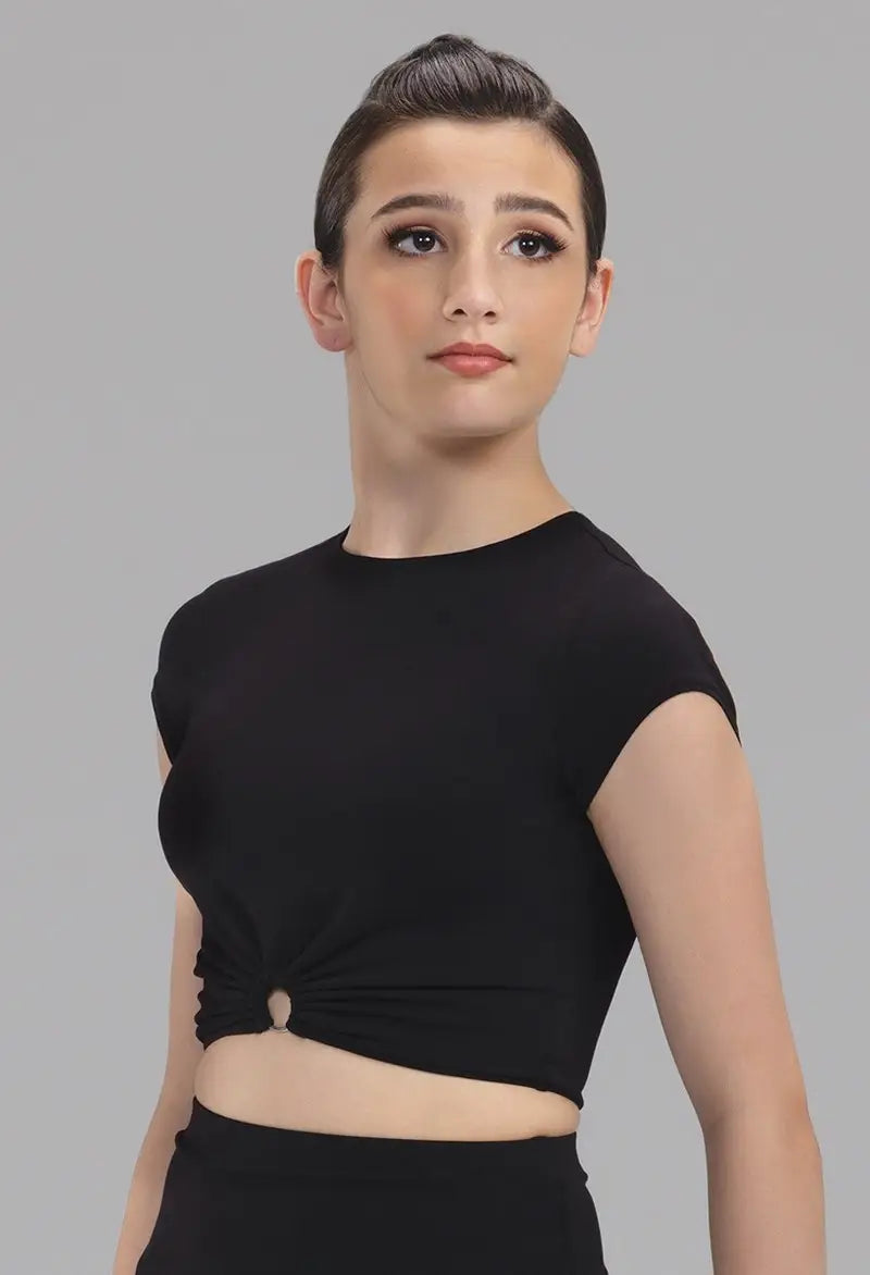 Pre-Owned Costume Crop Top Weissman 14638 Small Adult Brown Contemporary