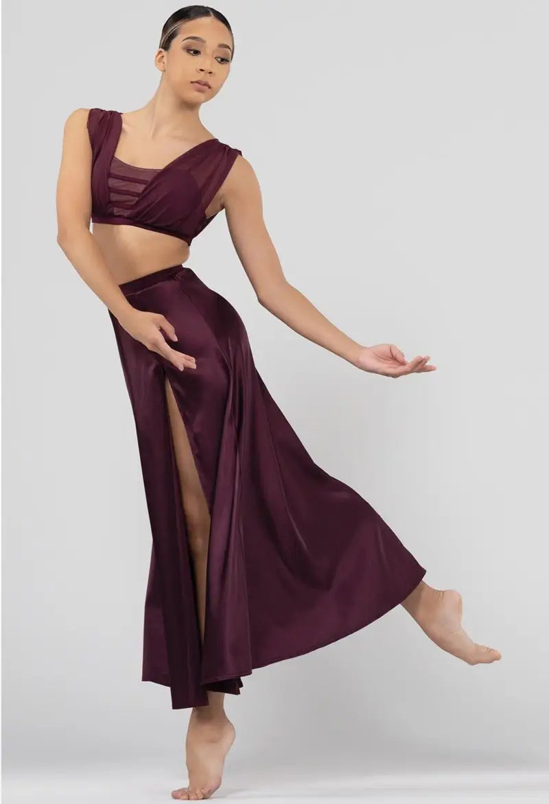 New Costume Skirt Weissman 14818 Copper Large Adult Contemporary Lyrical
