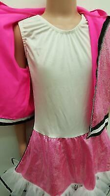 Pre-Owned Costume Dansco   Large Child Hot Pink  Jazz
