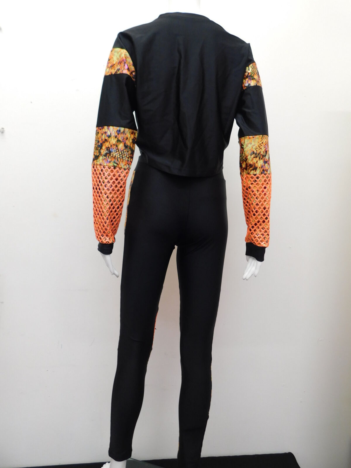 Pre-Owned Costume Double Platinum  EL186 Small Adult Orange  Jazz