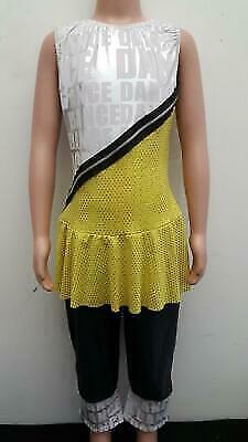 Pre-Owned Costume Dansco   Large Child Yellow  Jazz