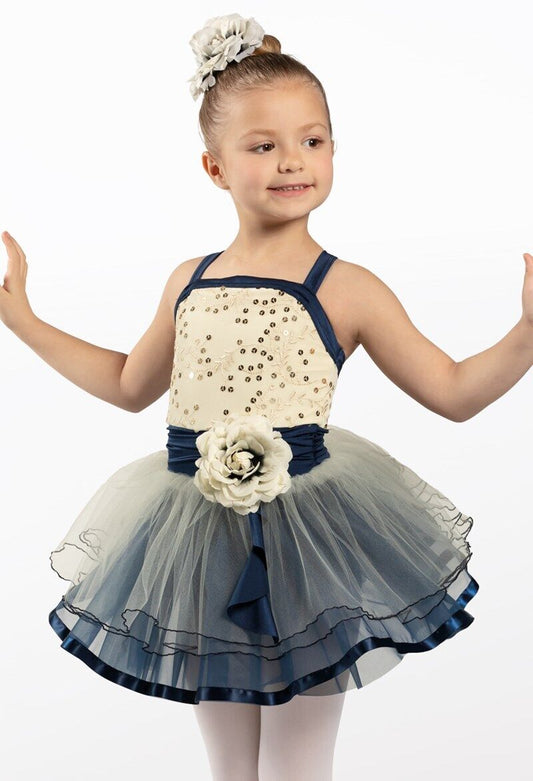Pre-Owned Costume Weissman  12924 Small Child Navy Blue  Ballet