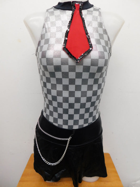 Pre-Owned Costume Dansco   Large Child Red  Jazz