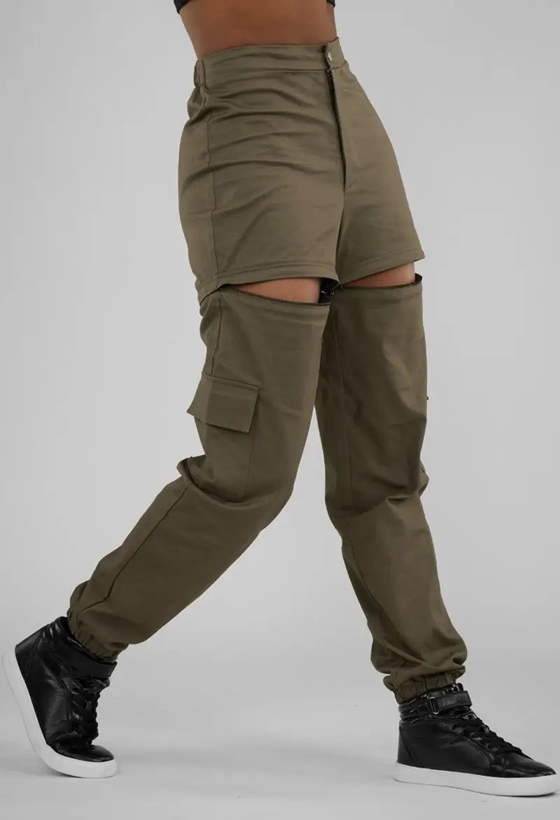 Pre-Owned Costume Pants Weissman 17205 Brown Medium Child Hip Hop Clogging