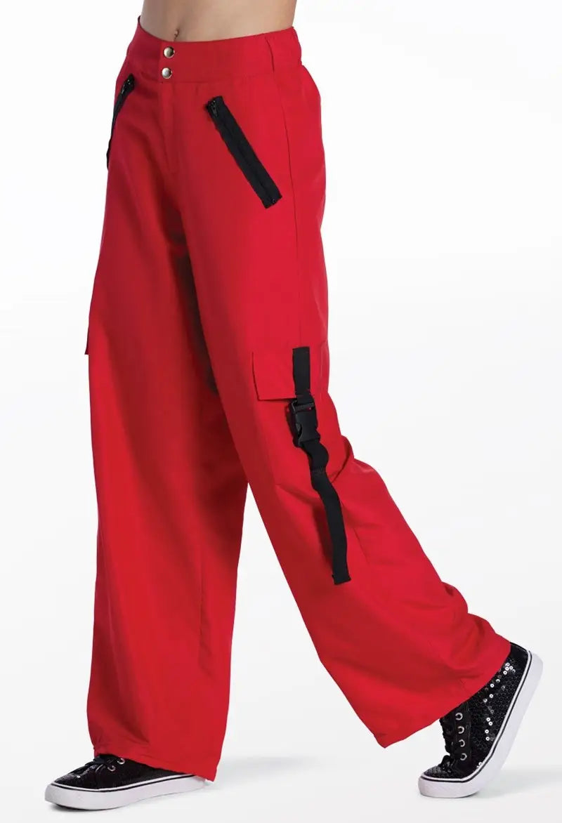 Pre-Owned Jogger Pants Balera 17288 Large Child Black Hip Hop Jazz Tap