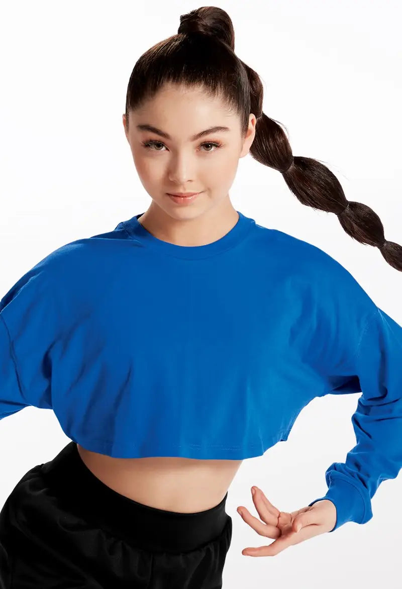 Pre-Owned Costume Top Weissman 17337 XS Adult Blue Hip Hop Clogging