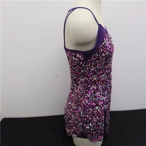 Pre-Owned Costume Curtain Call  J4807 XL Child Purple  Jazz