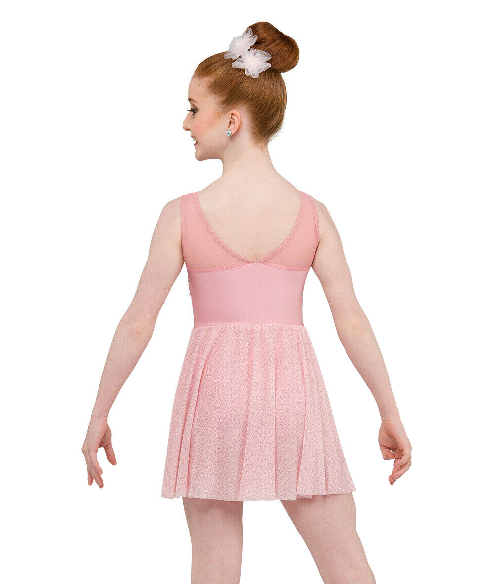 Pre-Owned Costume Wish Come True  20482 Small Adult Light Pink Dress Contemporary Sequin