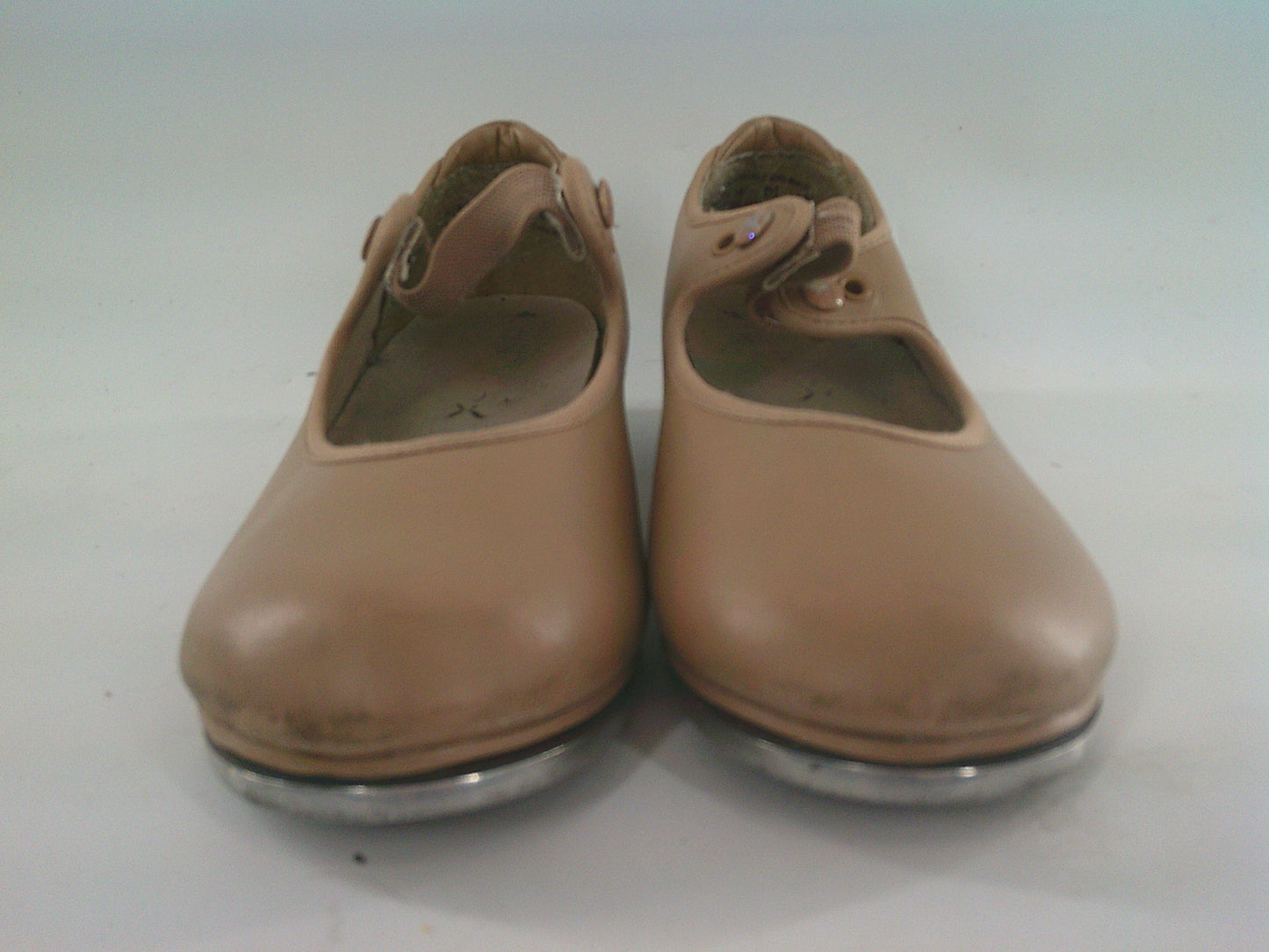 Pre-Owned Tap Shoes Capezio Kids 1.5M Tyette Man Made Elastic Student