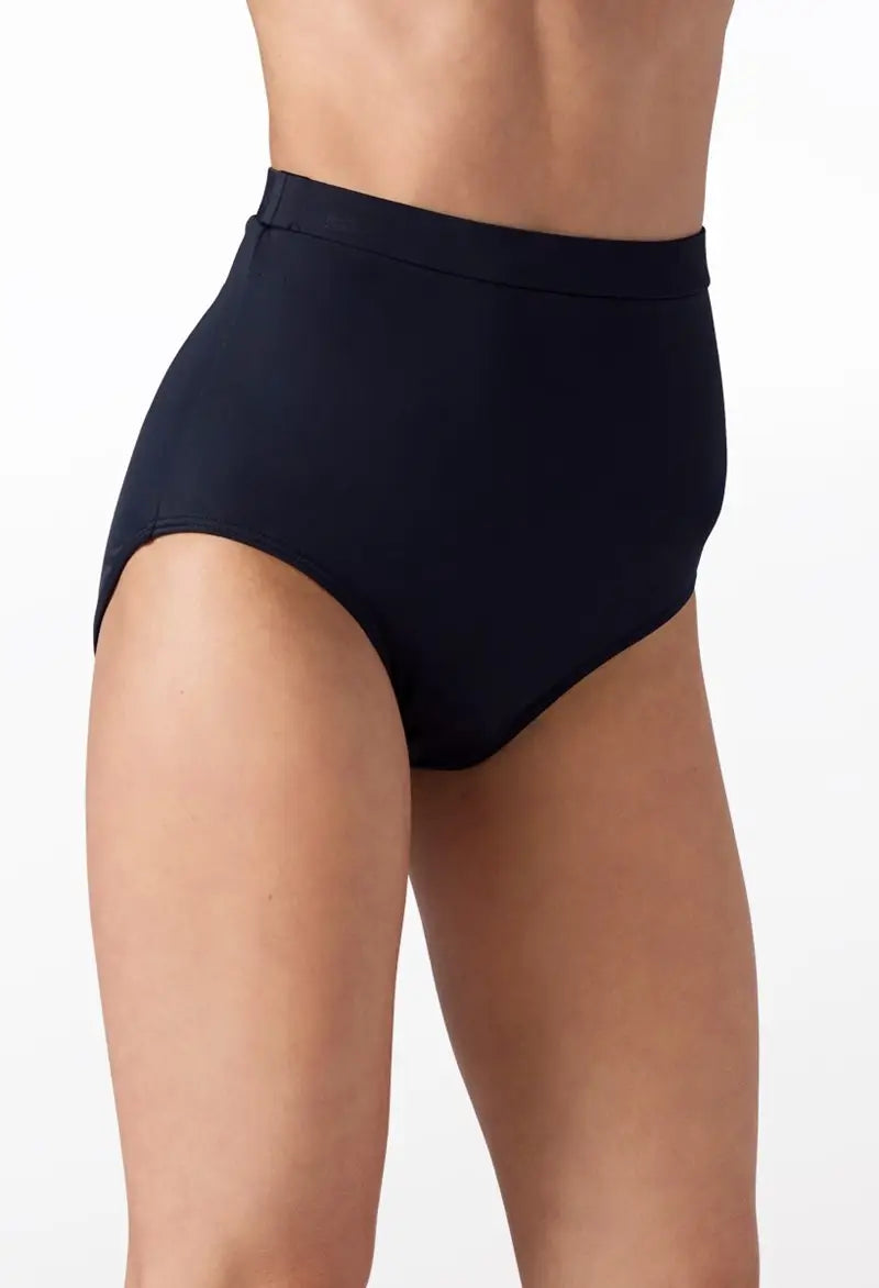 New Trunks Briefs Danskin Medium and XL Adult Black Jazz Gymnastics Latin