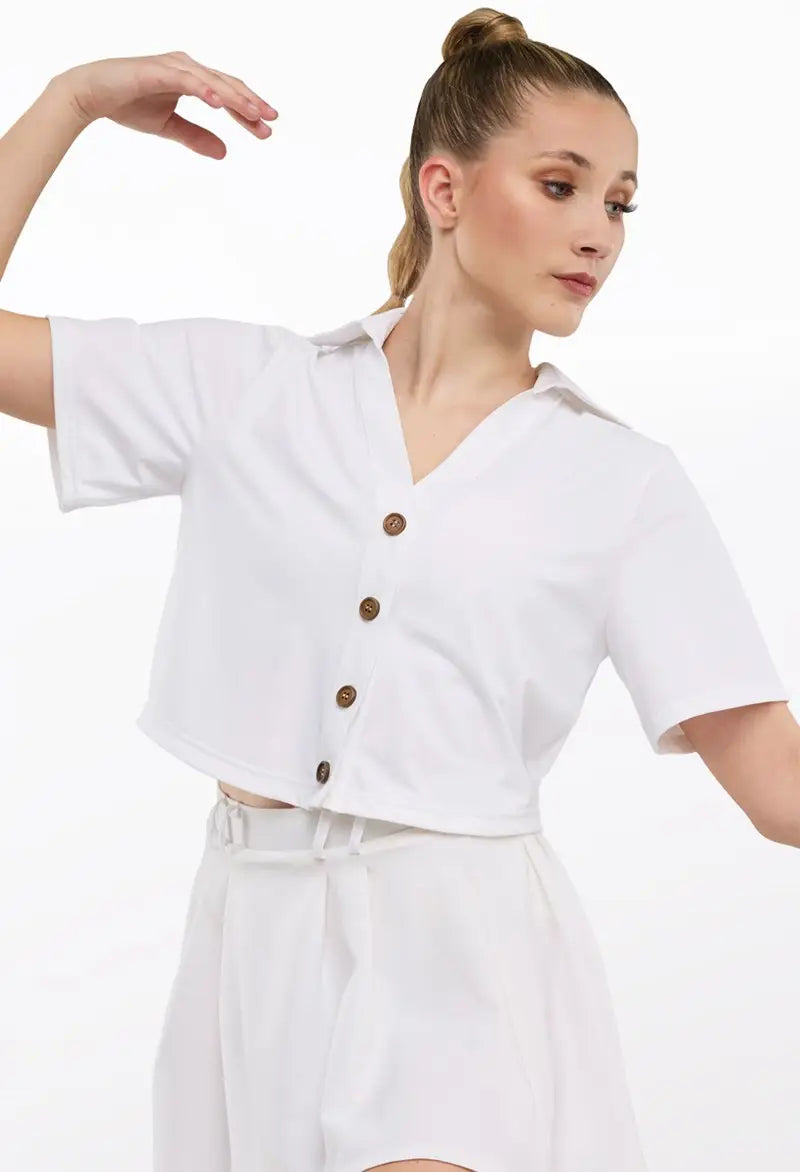 Pre-Owned Costume Top Weissman 18580 Small Adult Black Jazz Contemporary