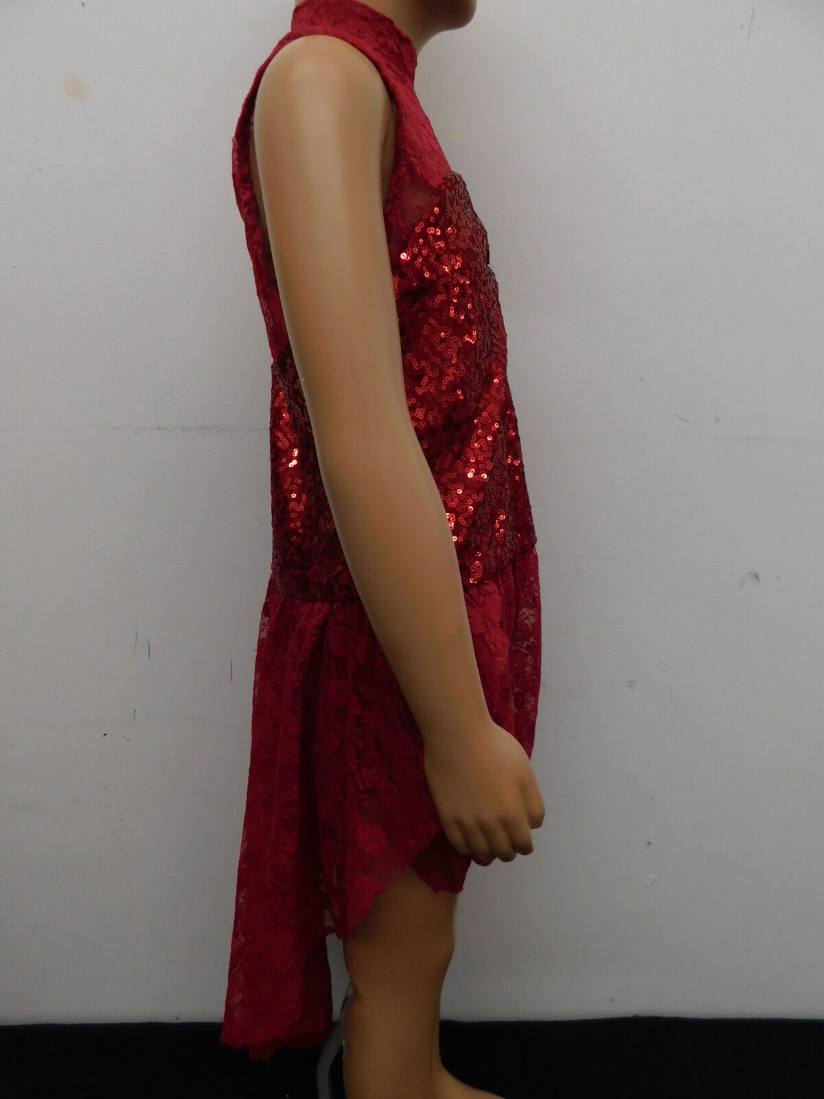 Pre-Owned Costume iEfiel   Large Child Red  Contemporary