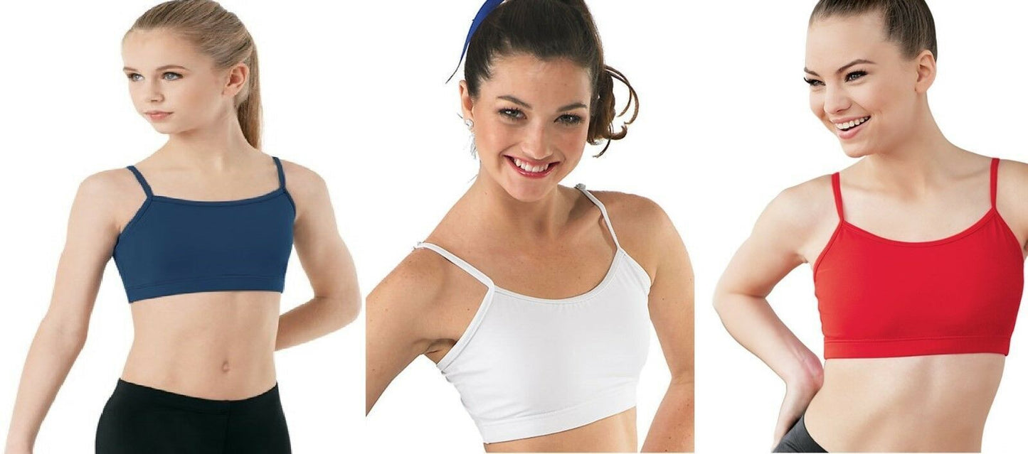 Pre-Owned Sports Bra Balera  MT3477 Medium Child Yellow  Jazz Cheer