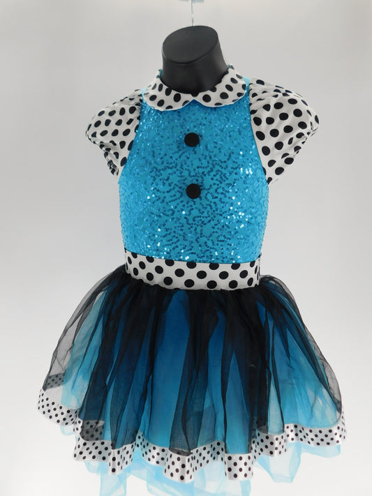 Pre-Owned Costume Revolution  CC22330 Small Child Turquoise  Jazz