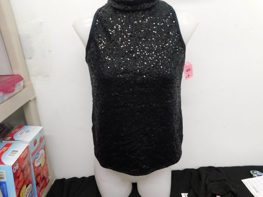 Pre-Owned Costume Top Curtain Call  B303 Large Adult Black  Black