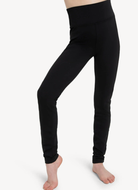 New Leggings Capezio TB204C Medium Child  Black  Jazz Cheer