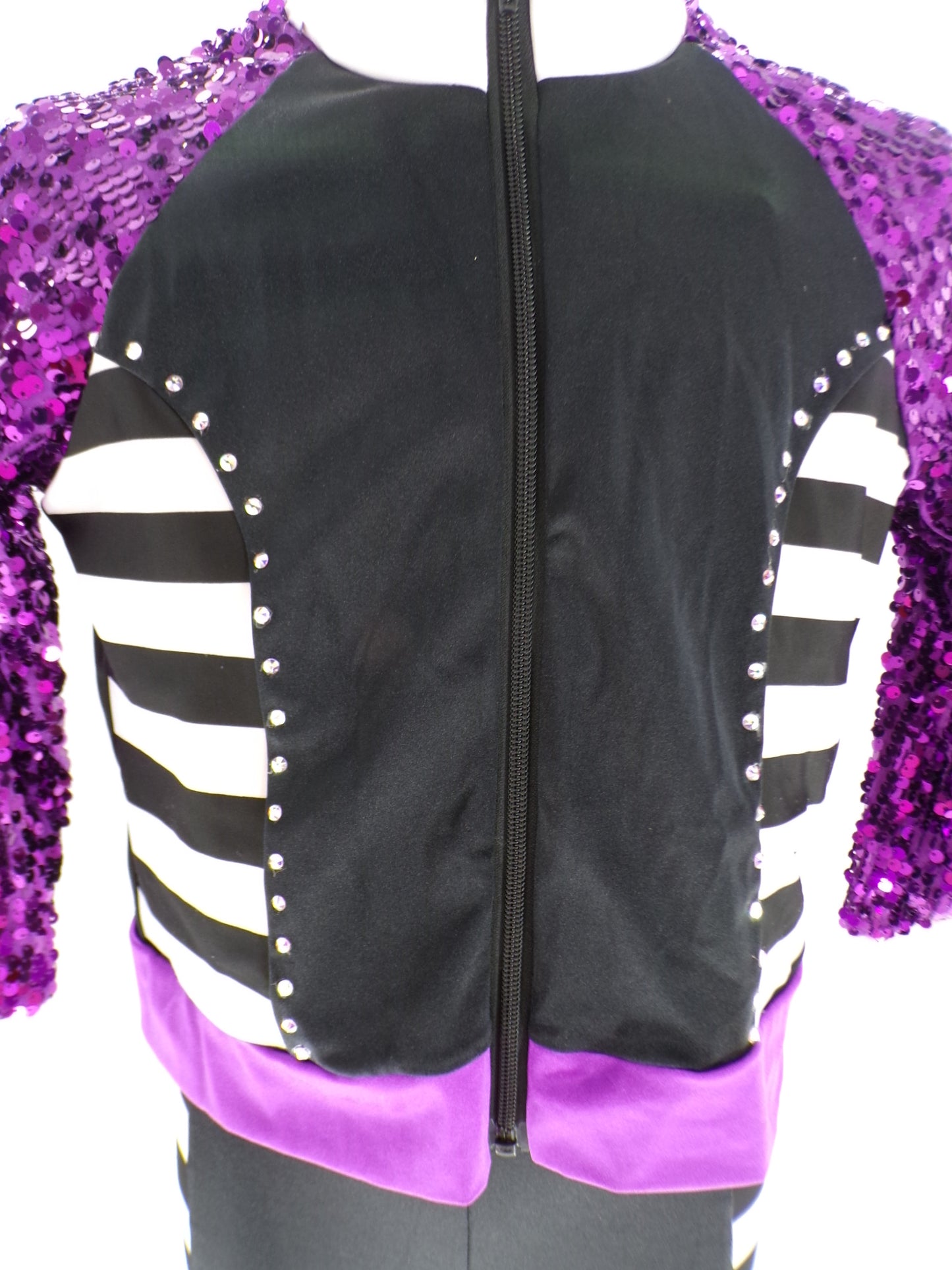 Pre-Owned Costume Weissman  10952 Large Child Purple  Hip Hop