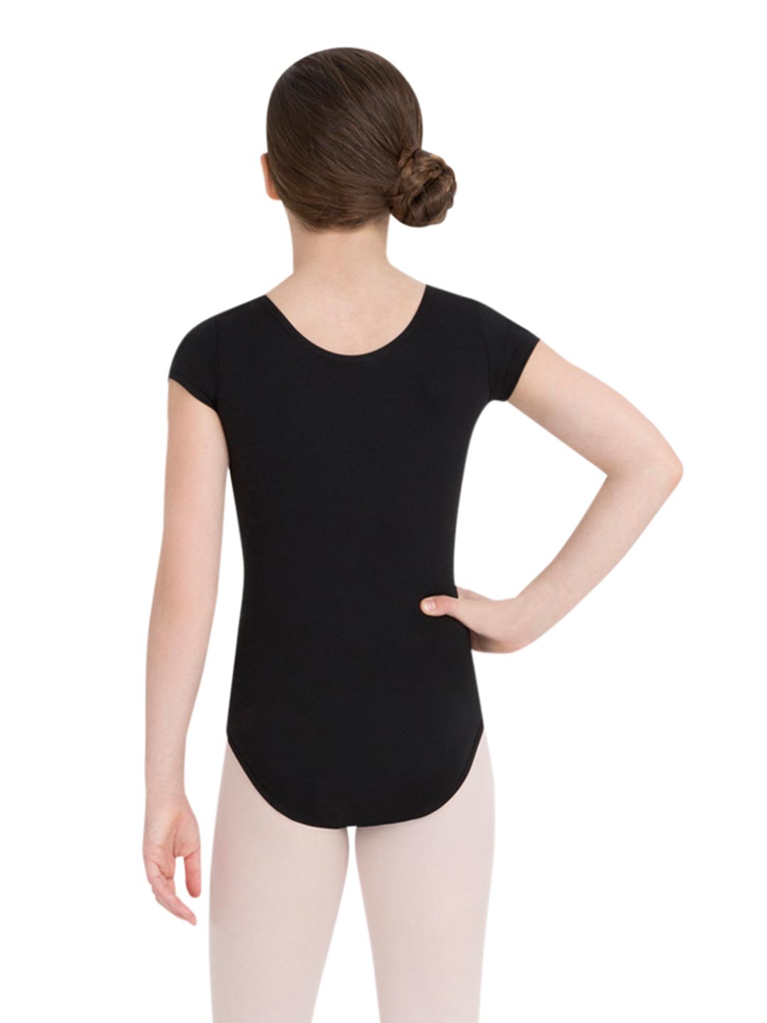 Pre-Owned Leotard Capezio  TB133 Medium Child Black  Ballet
