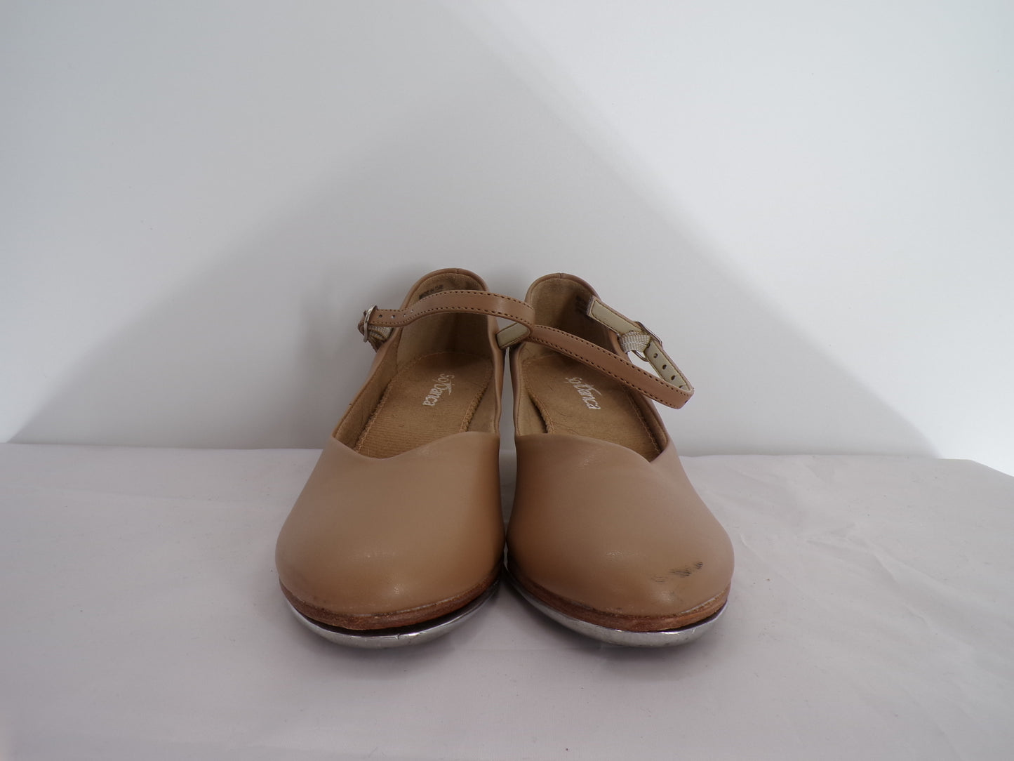 Pre-Owned Tap Shoes SoDanca Big Kid 3M Heel Character Leather Buckle