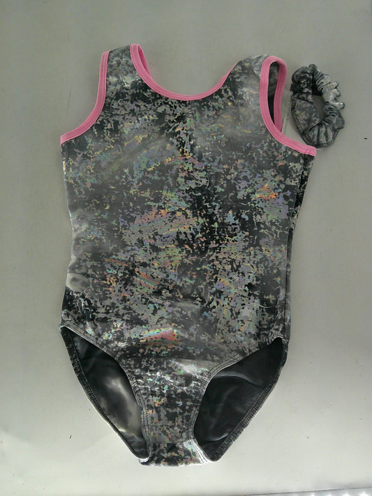 New Leotard Destira Glimmer Kids  Silver Pink  Acro Tumbling