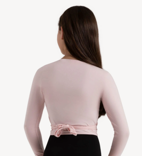New Shrug Capezio CC850C 6x-7 Child  Black Pink  Ballet