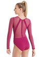 Pre-Owned Costume Balera  MT11108 Large Adult Black Leotard Jazz Sequin