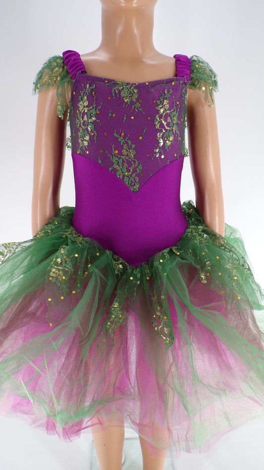 Pre-Owned Costume Unbranded   Small Child Kelly Green  Ballet