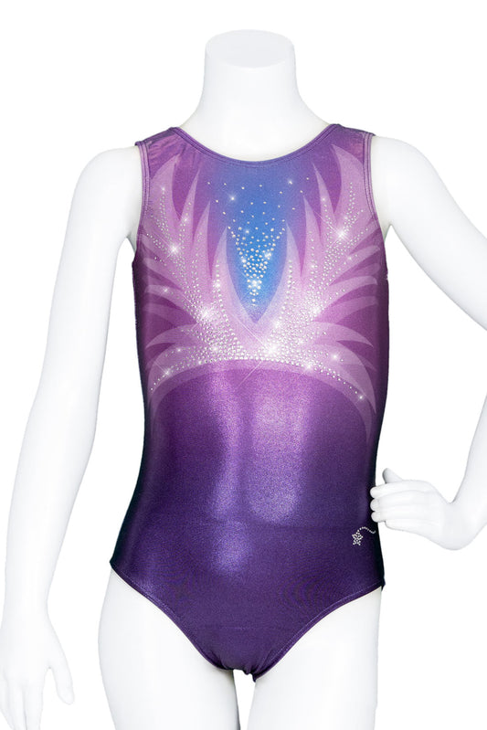 New Gymnastics Leotard Destira Enchanted Rhinestone Adult XS Includes Scrunchie (Copy)
